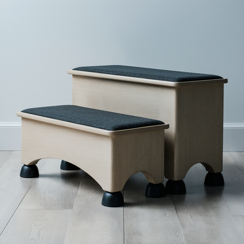 EarthLite Premium Massage Steps: Elevate Client Comfort, Sturdy Wood Design