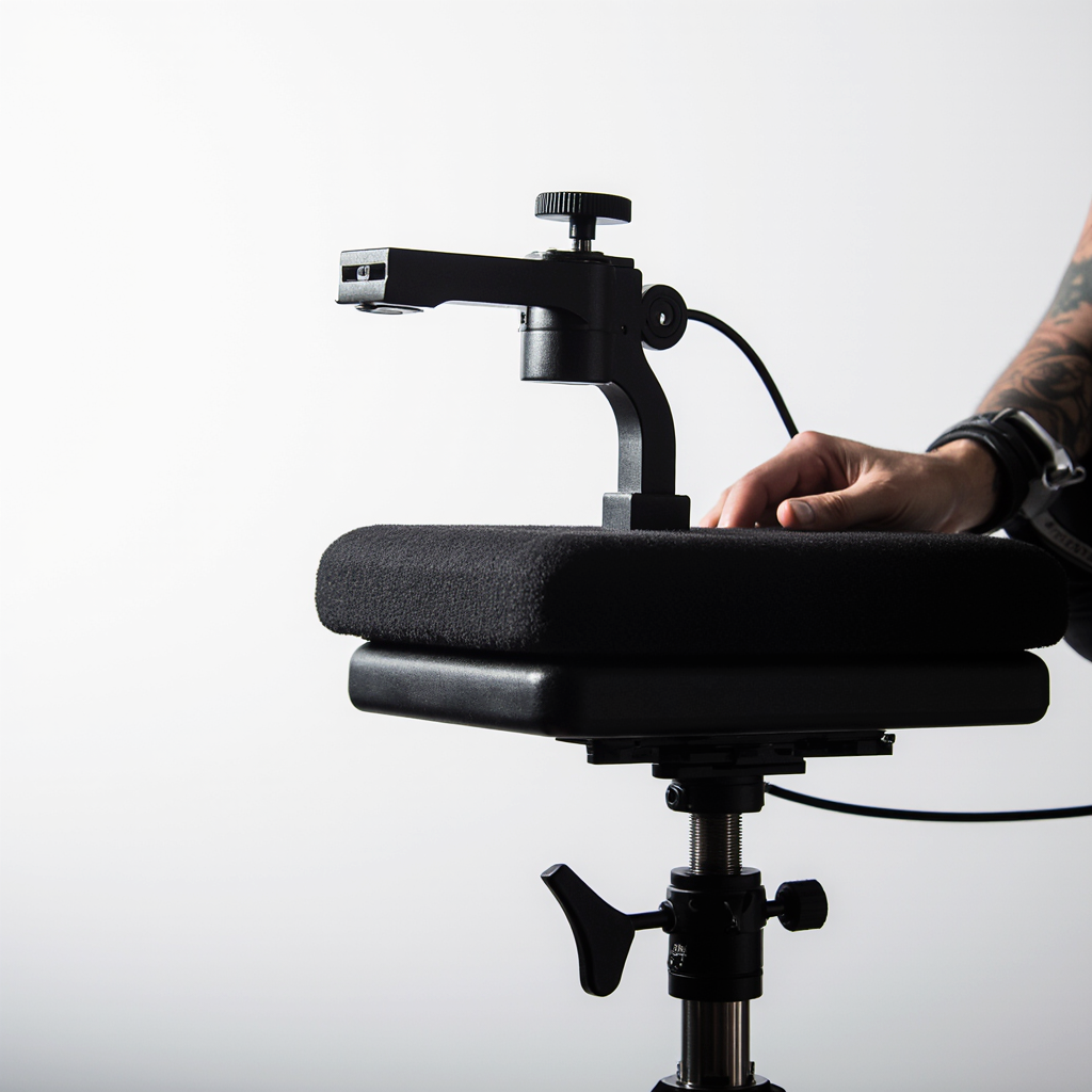 Otzi Aura Professional Portable Tattoo Arm Leg Rest Stand Adjustable Height